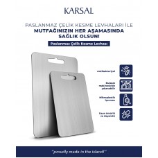 PLÇ-3020 PASLANMAZ ÇELİK KESİM LEVHASI 30X20CM