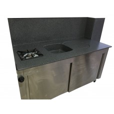 KDO-160-M Cabinet Table 1 Gas Cooker 1 Washing Sink